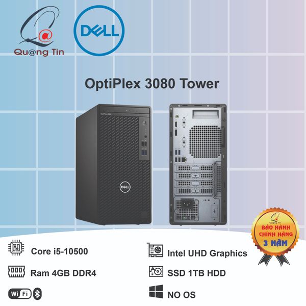 Máy tính để bàn Dell OptiPlex 3080 Tower - Chính hãng