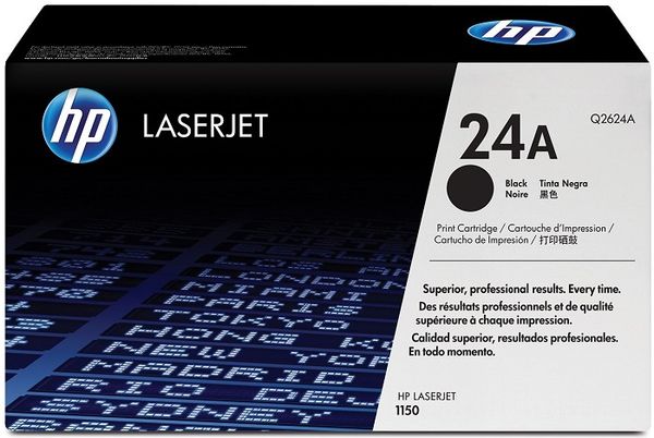 Mực in Chính Hãng HP 24A Black LaserJet Toner Cartridge (Q2624A)