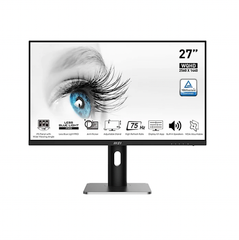 Màn Hình MSI PRO MP273QP 2K (27 inch, 2560 x 1440, 75Hz, IPS, 1ms, Tích hợp loa)