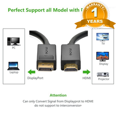 Cáp Displayport 1.2 to HDMI 4Kx2K cao cấp Ugreen 10238 Chính hãng