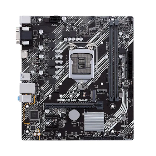 Mainboard Asus Prime H410M-E/CSM (Intel H410, Socket 1200, m-ATX, 2 khe Ram DDR4)