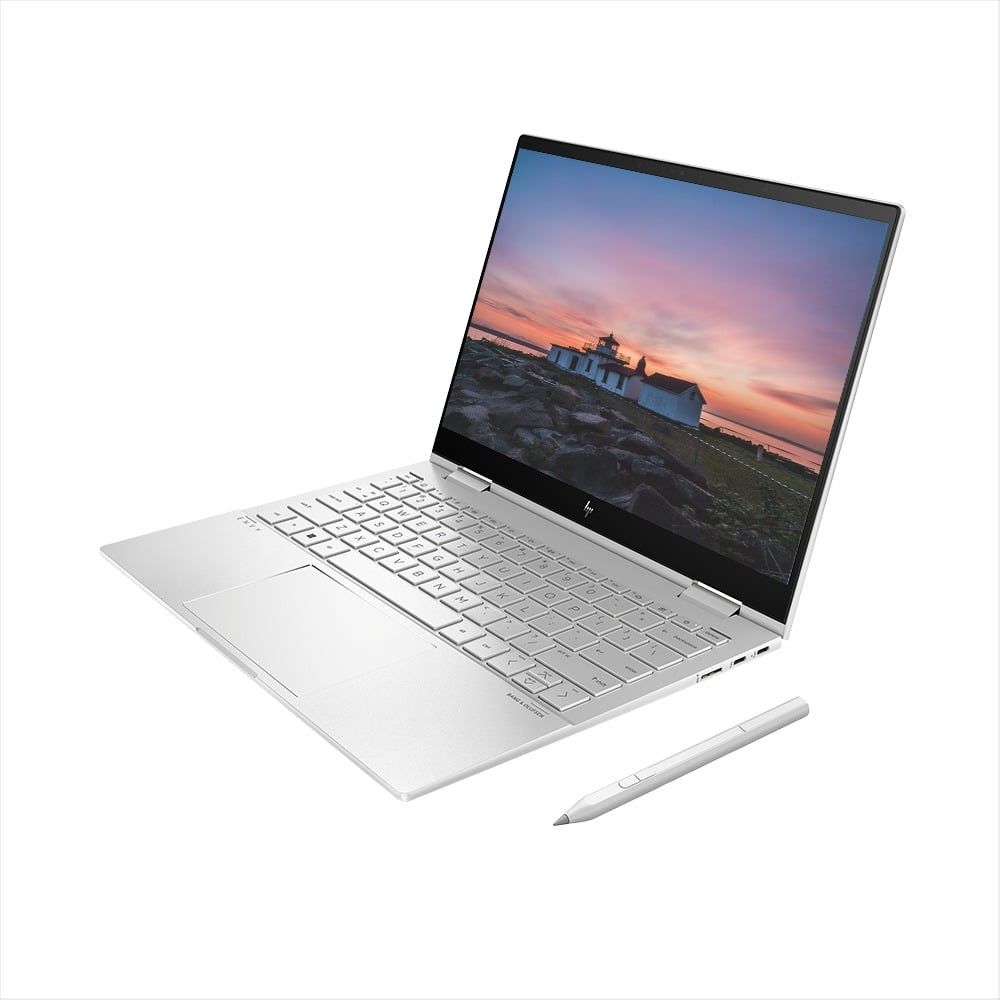 Laptop HP Envy X360 13-bf0097TU 76B17PA (Core i5 1230U/ 8GB/ 512GB SSD/ Intel Iris Xe Graphics/ 13.3inch OLED Touch/ Windows 11 Home/ Silver/ Vỏ nhôm/ Pen)