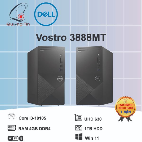 Máy tính để bàn Dell Vostro 3888MT - Chính hãng