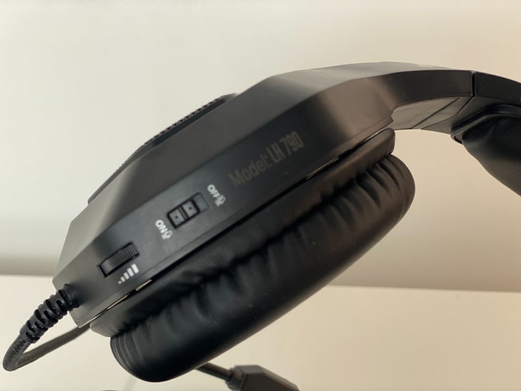 Tai Nghe Headphone Gaming EMaster LH790 có led kèm Micro