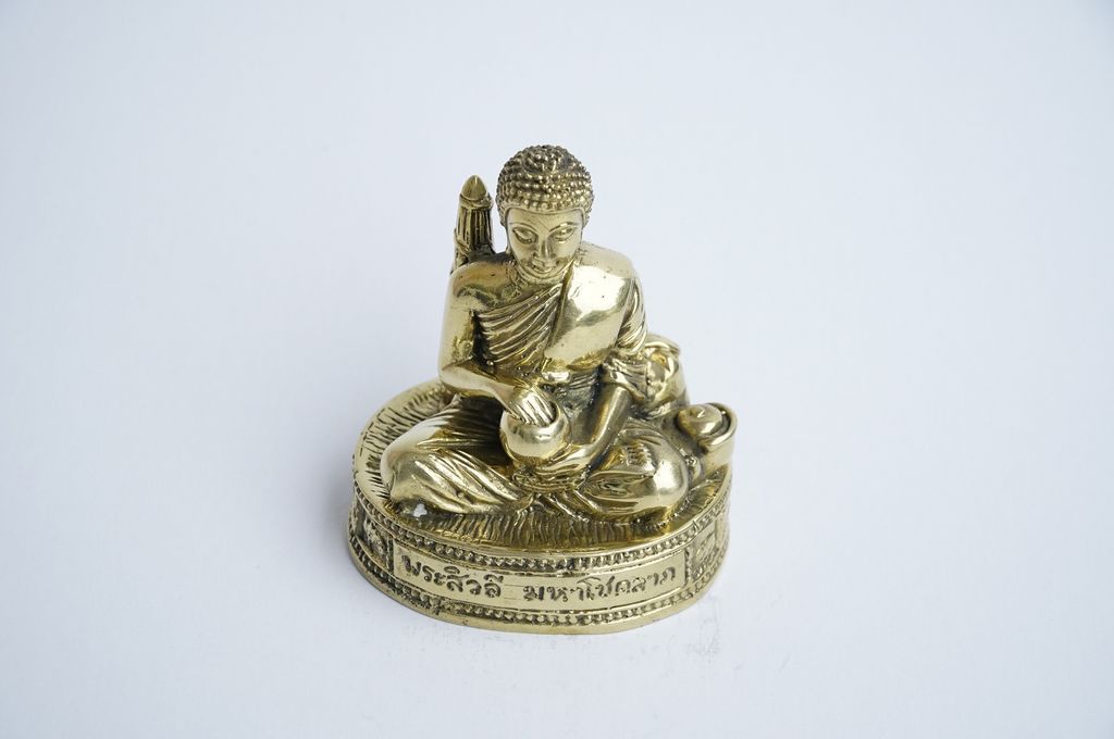 Tượng Phật Sivali bằng đồng ngồi cầu tài lộc - Nhiều cỡ