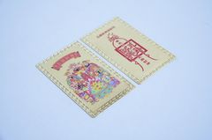 Kim bài Ngũ Lộ Thần Tài phù khai vận mở cung tài lộc giàu có - Đã chú