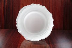 Bát nhang lư hương lưu ly trắng mờ sen nở hàng VIP nguyên khối - Nhiều cỡ