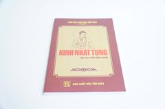 Sách Phật Giáo - Kinh Nhật Tụng bìa giấy nâu - Thích Đăng Quang - Chữ to rõ 182 trang