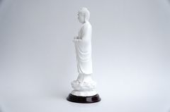 Tượng Phật A Di Đà đứng trắng ngà - Cao 25cm