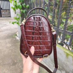 Balo nữ da cá sấu. Thiết kế thời trang siêu dễ thương!