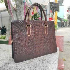 CẶP TÁP DOANH NHÂN... Da cá sấu thật 100% đẹp đẳng cấp!