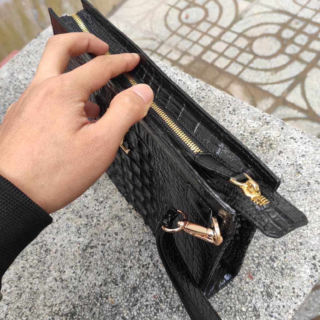 Clutch cầm tay cho nam [PHIÊN BẢN MÀU ĐEN LỊCH LÃM]