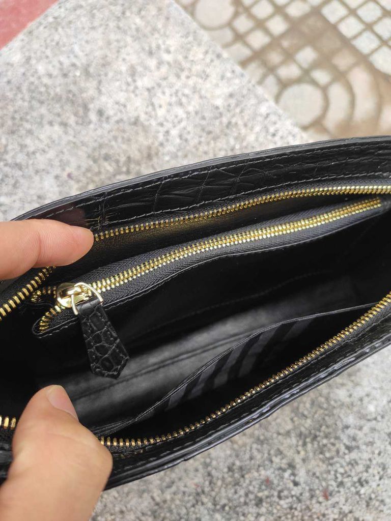 Clutch cầm tay cho nam [PHIÊN BẢN MÀU ĐEN LỊCH LÃM]