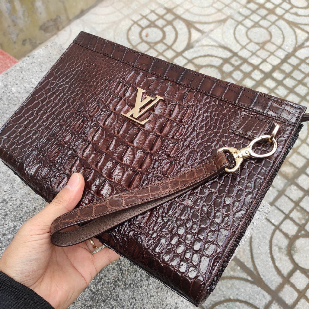 Clutch cầm tay cho nam [MÀU NÂU HUYỀN THOẠI]