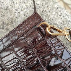 Clutch cầm tay da cá sấu cho nam [DA ĐUÔI CÁ SẤU RẤT ĐẸP]