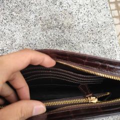 Clutch cầm tay da cá sấu cho nam [DA ĐUÔI CÁ SẤU RẤT ĐẸP]