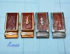 Mặt Khóa Kim Loại Đúc Cho Thắt Lưng Cá Sấu DS10TH