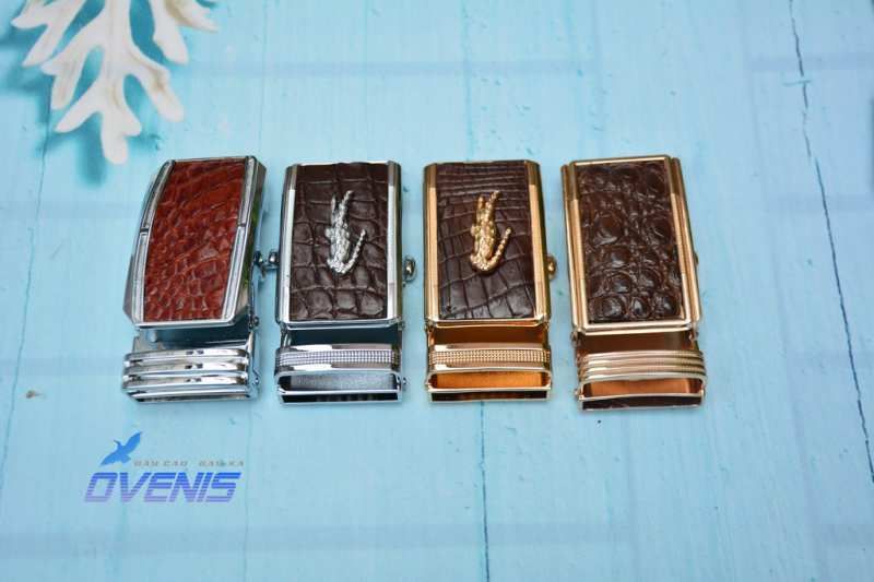 Mặt Khóa Kim Loại Đúc Cho Thắt Lưng Cá Sấu DS10TH