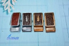 Mặt Khóa Kim Loại Đúc Cho Thắt Lưng Cá Sấu DS10TH