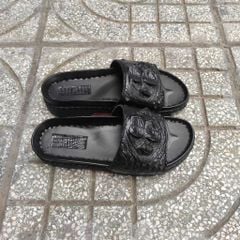 Dép đế MỚI CAO - NHẸ. Gù gai cá sấu siêu đẹp nam tính!