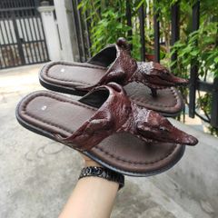 [DÉP KẸP ĐẦU CÁ SẤU] đế cao su siêu bền!