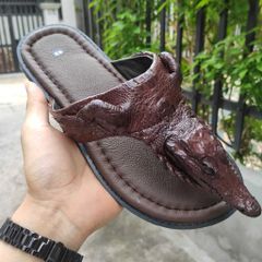 [DÉP KẸP ĐẦU CÁ SẤU] đế cao su siêu bền!