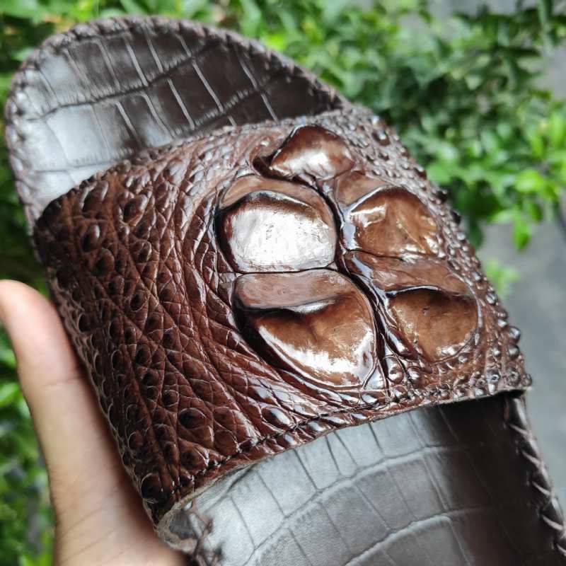 Dép ngang gù cá sấu siêu đẹp! [DÉP ĐẾ CAO]