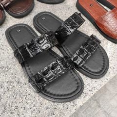 Dép nam 2 quai ngang GAI LƯNG CÁ SẤU RẤT CHẤT!