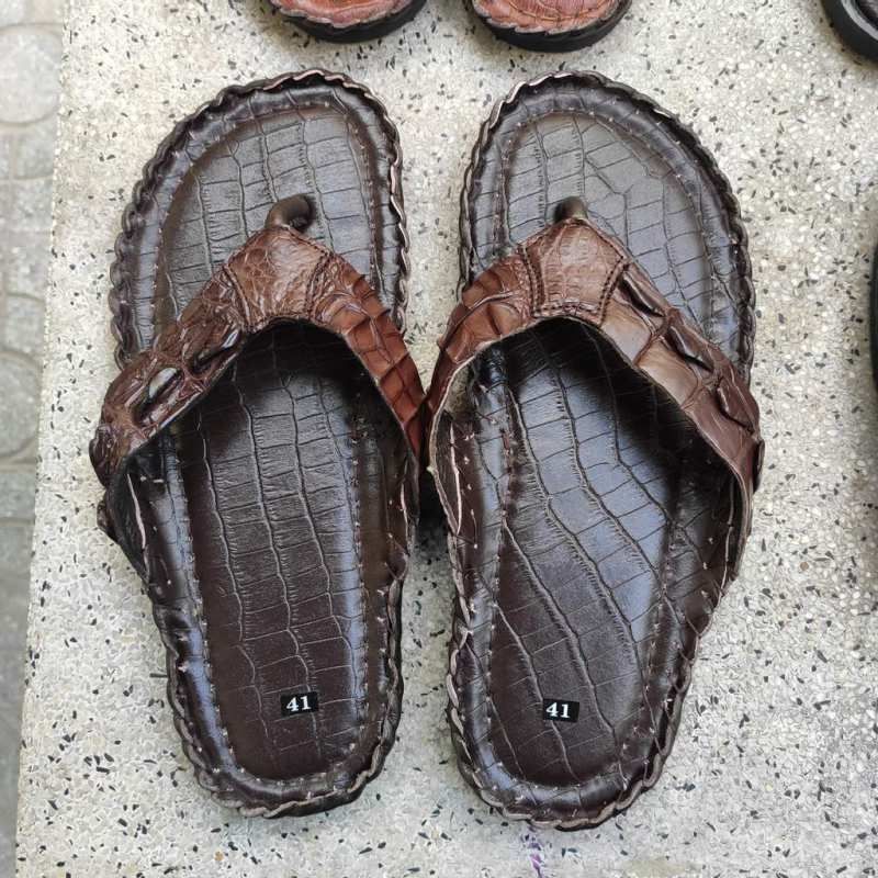 Dép kẹp nam GAI ĐUÔI CÁ SẤU RẤT ĐẸP!