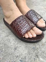 DÉP CẶP NAM NỮ... Da Cá Sấu Trơn ĐẸP THANH LỊCH!