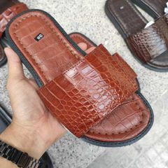 Dép nam DA BỤNG CÁ SẤU ĐẸP TINH TẾ!