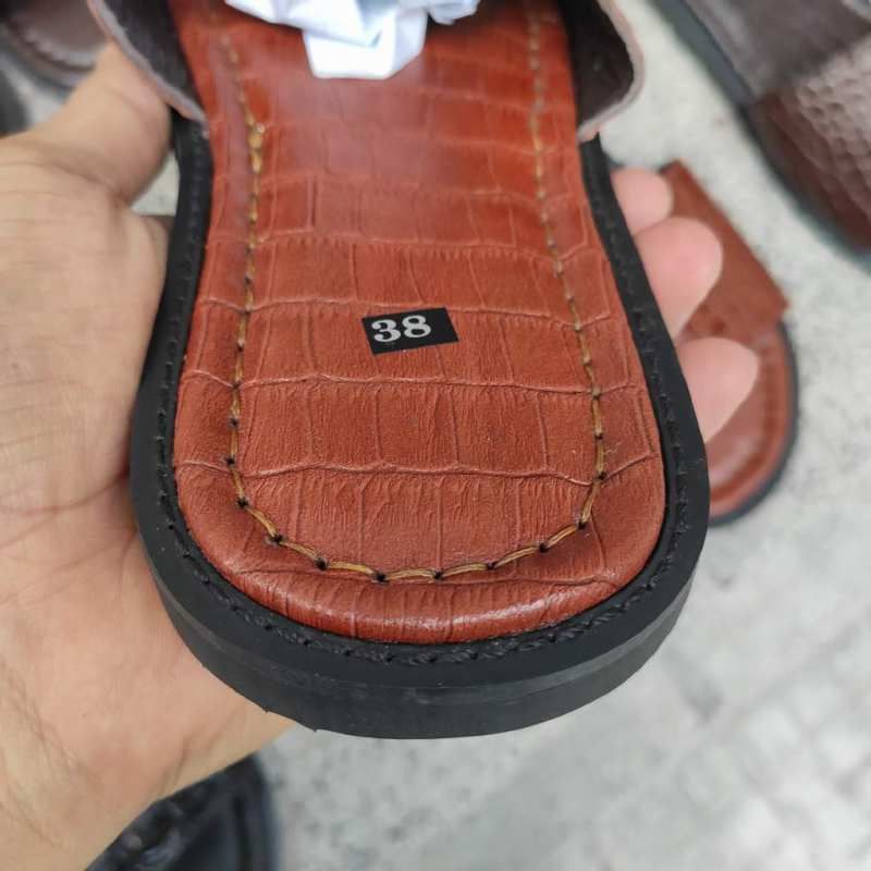 Dép nam DA BỤNG CÁ SẤU ĐẸP TINH TẾ!