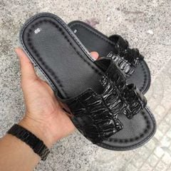 Dép ngang CHỮ H gai lưng cá sấu nổi bật