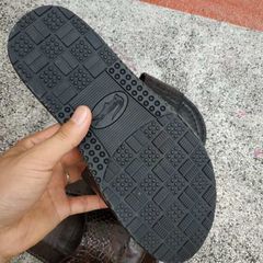 Dép ngang da bụng cá sấu rất đẹp! [MẪU MỚI RẤT ÊM CHÂN]