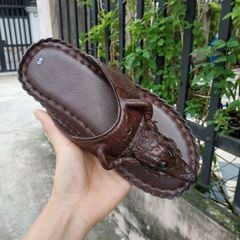 [HÀNG ĐỘC..] Dép kẹp nam đầu cá sấu nhỏ rất đẹp!