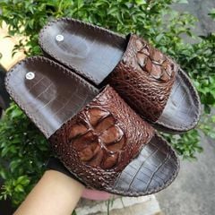 Dép ngang gù cá sấu siêu đẹp! [DÉP ĐẾ CAO]