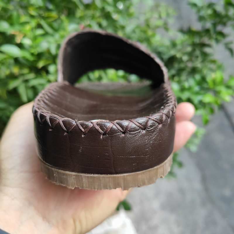 Dép ngang gù cá sấu siêu đẹp! [DÉP ĐẾ CAO]