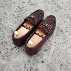 Giày Lười Nam Da Cá Sấu - Gù lưng GL6N