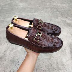 Giày Lười Nam Da Cá Sấu - Gù lưng GL6N