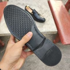 Giày lười đế Tây phong cách trẻ trung. Da bụng cá sấu đẹp nhẹ nhàng!