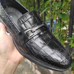 Giày Lười Nam DA BỤNG CÁ SẤU ĐẸP CAO CẤP GL100D