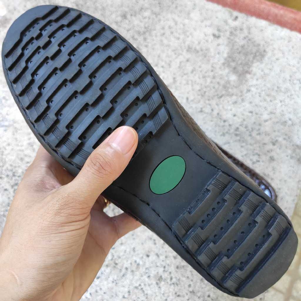 Giày Lười Nam Da Cá Sấu - Da Bụng GL8N