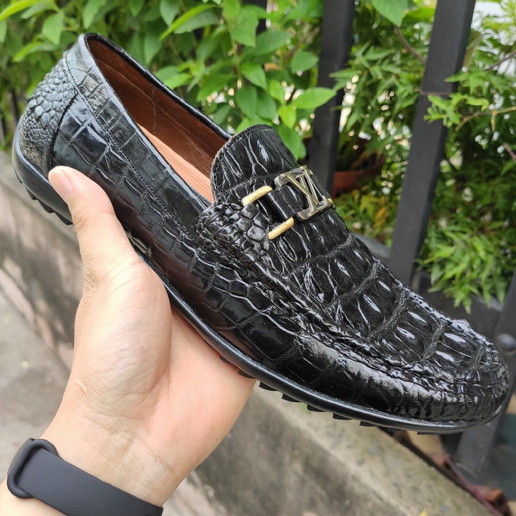 Giày mọi nam GAI LƯNG CÁ SẤU RẤT ĐẸP!