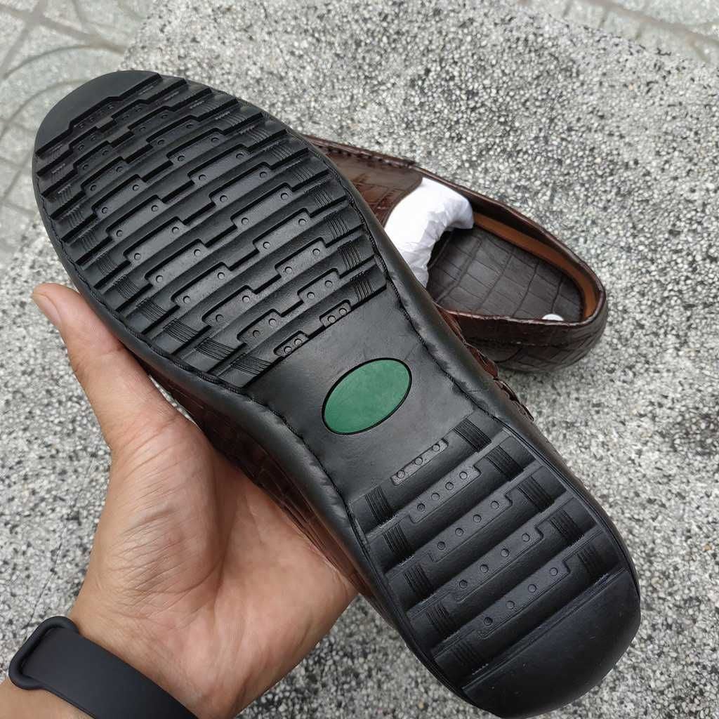 Giày Lười/mọi DA BỤNG CÁ SẤU ĐẸP NHẸ NHÀNG!