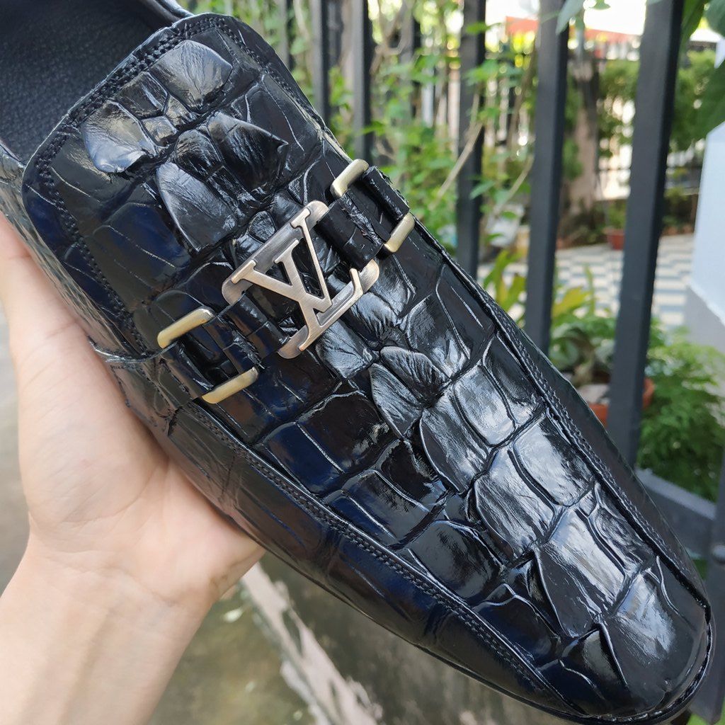 Giày Tây Da Đuôi Cá Sấu. Phiên Bản Đặc Biệt Rất Đẹp! GT9D
