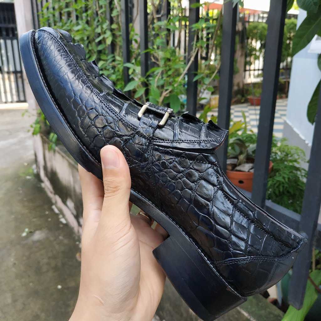 Giày Tây Da Đuôi Cá Sấu. Phiên Bản Đặc Biệt Rất Đẹp! GT9D