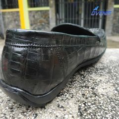 Giày Lười Nam Da Cá Sấu - Da Bụng GL8D