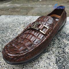 Giày Lười Nam Da Cá Sấu - Gai Đuôi GL9N