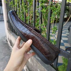 Giày Lười Nam Da Cá Sấu Dáng Mới - Gù lưng GLT6N