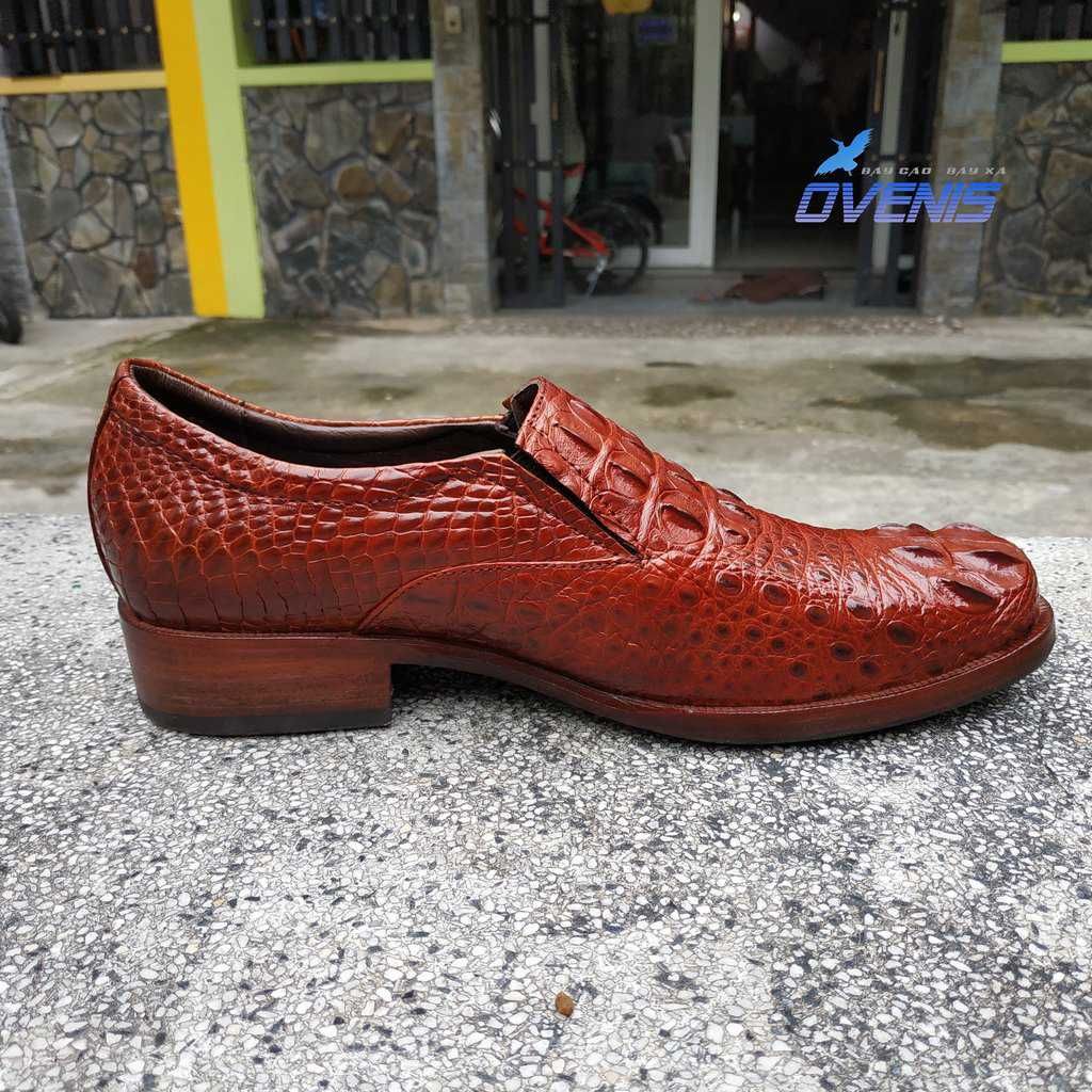 Giày Tây Nam Da Cá Sấu - Nguyên Con GT6ND